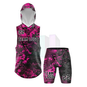 Uniforme de Compresión 7v7 de Diseño Moderno, Ligero y Duradero, Incluye Camiseta y Pantalones Cortos, 100% Poliéster de Secado Rápido - Product Image 1