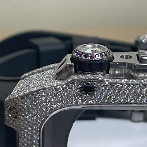 Reloj Presidencial Antiguo con Incrustaciones de Moissanita |   Diseño de Esqueleto VVS de Lujo |   Anillo de Oro Amarillo |   Aprobado para Venta al por Mayor - Product Image 6