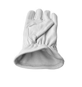 Guantes Masónicos de Alta Calidad para Mujer, Bordados, de la Iglesia de los Masones, 100% Algodón Blanco Pesado - Product Image 3