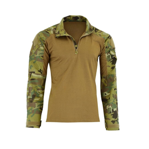 เสื้อยืดลายพรางแขนครึ่งครึ่งสีน้ำเงินเสื้อฝึกยุทธวิธีลายพรางลำลอง - Product Image 6