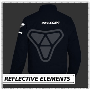 เสื้อแจ็คเก็ตมอเตอร์ไซค์สำหรับผู้ชาย รุ่นใหม่ สไตล์สั้น ผ้าทอใหม่ คุณภาพดี ระบายอากาศได้ดี เหมาะสำหรับสภาพอากาศร้อน สำหรับการเดินทางท่องเที่ยว - Product Image 4