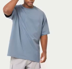 Fabricants professionnels T-shirt décontracté 100% coton coupe ajustée pour hommes Vêtements de travail professionnels de haute qualité à impression numérique personnalisée - Product Image 6