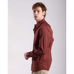 Camicia fantasia da uomo Slim Fit a maniche lunghe - Product Image 4