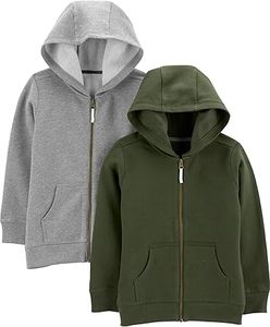 Latest Design Solid Color Pullover Kids Hoodie Winter Wear Sports Casual <b>Thermal</b> French Terry Waterproof Embroidered Breathable - Product Image 5