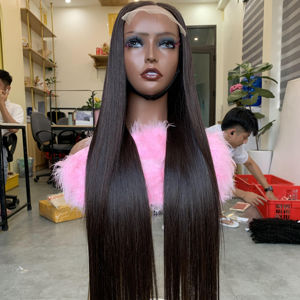 Perruque Vietnamienne Remy Lace Front par Vietnamhairluxury Extensions de Cheveux Humains Longs Raides Naturels Du Vietnam - Product Image 1