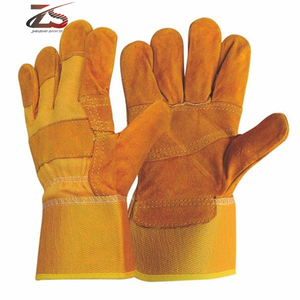 Guantes de maquinista de cuero al por mayor de alta calidad transpirables y apropiados para el invierno hechos en Pakistán - Product Image 5