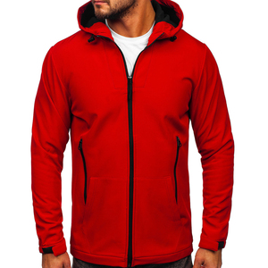 Chaqueta de invierno para exteriores para hombre, Abrigo con capucha, uniforme deportivo, chaqueta impermeable de concha suave, impermeable, chaqueta de trabajo - Product Image 1