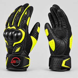 Gants de moto tendance fabriqués avec des matériaux durables, offrant un ajustement confortable, une forte adhérence et idéaux pour la conduite. - Product Image 2