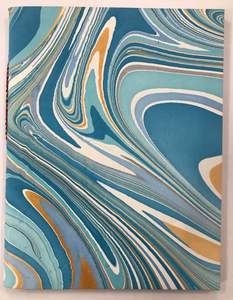 วารสารกระดาษลายหินอ่อนทำมือสั่งทำทำจากผ้าฝ้ายทำด้วยมือขนาด6*8สำหรับขายต่อ - Product Image 3