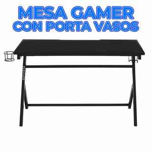 Scrivania PC Moderna di Alta Qualità per Gamer, Durevole ed Ergonomica con Superficie in Carbonio e Melamina, LED per Casa e Ufficio - Product Image 3