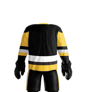 Uniforme de hockey sur glace le plus vendu, qualité supérieure, logo personnalisé, matériau haut de gamme, service OEM, ensemble d'uniformes de hockey sur glace - Product Image 4