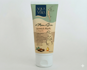 AquaVera 60ml MomSkin Loción Hidratante Diaria para Estrías con Ácido Láctico, Aceite de Semillas de Café Arábica, Fabricación Química OEM ODM PL - Product Image 2