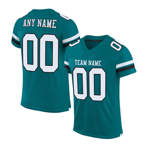 Camiseta de fútbol americano transpirable de alta calidad, competición de entrenamiento de secado rápido, camiseta de fútbol Unisex para jóvenes - Product Image 4