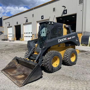 Venta caliente JohnN Deere 330G Minicargador Carga nominal de 4 toneladas con cargador frontal y retroexcavadora Características Bomba como componente central - Product Image 5