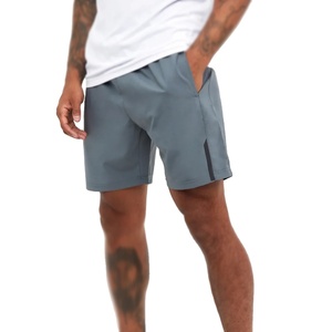 กางเกงขาสั้นกีฬาผู้ชายแบบแห้งเร็ว ตัดเย็บตามสั่ง แบรนด์ส่วนตัว ลายตัวอักษรหนา สวมใส่สบาย เหมาะสำหรับเดินเล่น เล่นบาสเก็ตบอล เอวสูง ซิปหน้า เป็นมิตรต่อสิ่งแวดล้อม - Product Image 1