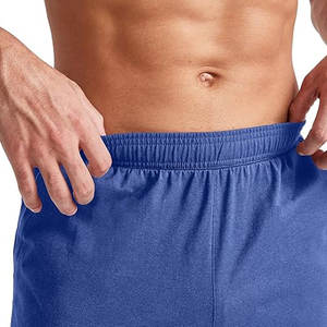 Gran oferta, pantalones cortos personalizados de alta calidad 100% de algodón sólido para hombre, ropa de entrenamiento de secado rápido, uso informal - Product Image 6