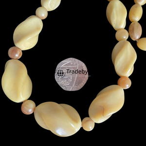 Collar de cuerno Tradebyd, joyería hecha a mano única, regalo perfecto para fanáticos de la moda Bohemia - Product Image 6