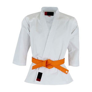 Vente en gros d'uniformes d'arts martiaux en coton pour hommes MMA Judo karaté OEM bon marché - Product Image 3