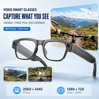 Lunettes Intelligentes IA, Lunettes Connectées Portables, OEM, Logo Personnalisé, Vente en Gros, Électronique Connectée, Fitness Quotidien, Étanche IPX5, IA