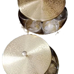 กระปุกเครื่องเทศโลหะทนทานสำหรับเก็บเครื่องเทศมาซาลาและเกวร์ซ - Product Image 1
