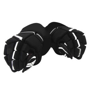 Guantes de Lacrosse Duraderos de Estilo Básico, Guantes de Hockey de Cuero para Interiores, Guantes de Hockey de Calle, Venta al por Mayor - Product Image 1