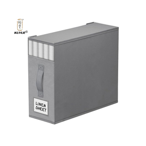 Organizadores y Almacenamiento para Sábanas KUYUE, Contenedores de Almacenamiento Plegables Resistentes con Ventana y Etiqueta, Almacenamiento y Organización. - Product Image 1