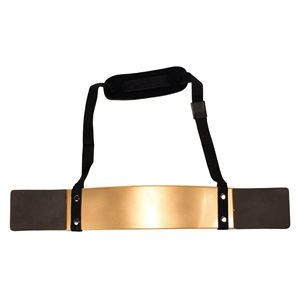 Blaster de bras en aluminium en cuir de vachette personnalisé de haute qualité Biceps Triceps Curl Bomber pour l'entraînement de levage musculaire - Product Image 2