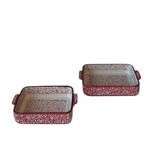 Ensemble moderne de 2 plateaux de service, design attrayant, hôtel, maison, restauration, plateau de service en aluminium avec finition émaillée, nourriture - Product Image 1