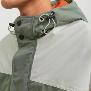 Veste de ski imperméable pour homme et femme avec col montant, fermeture éclair coupe-vent, motif uni, pour l'alpinisme, doudoune d'extérieur - Product Image 5