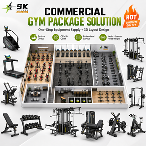 SK One Stop : Solution complète d'équipement de fitness pour salles de sport, équipement de musculation et de cardio directement de l'usine pour les centres de fitness - Product Image 3