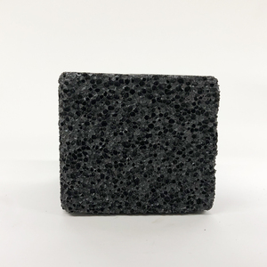 Tapa de Perfume Cuadrada de Piedra Volcánica Negra de Alta Calidad Personalizada, Porosa y Transpirable, de Lujo - Product Image 2