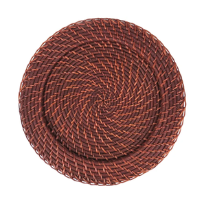 Venta al por mayor de plato cargador de ratán mantel para servir esteras de plato ecológico vajilla cargador plato venta superior - Product Image 1