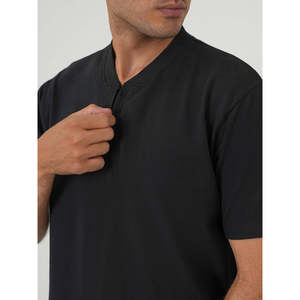 DUARTE pour Polo MC2149 Coupe Décontractée Tissu Tricoté Écologique Broderie Foncée Unie Rayée Haute Qualité ODM Disponible XL - Product Image 5