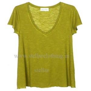 Factory Price Wholesale Sale 100% Pure Cotton Blend Breathable Round Neck Short Sleeve Luxury Women's Regular Fit T-<b>shirt</b> - Product Image 4