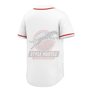 Nueva Camiseta de Béisbol Personalizada para Hombre, 100% Poliéster, Nuevo Diseño 2026 - Product Image 3