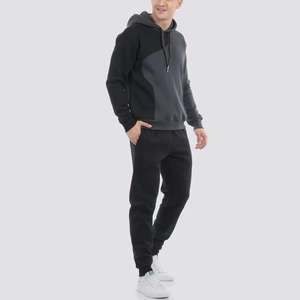 ชุดวอร์มผ้าฝ้าย100% ทรงโอเวอร์ไซส์สำหรับผู้ชายชุดวิ่งกีฬาวิ่งคุณภาพสูงสำหรับผู้ชาย - Product Image 2