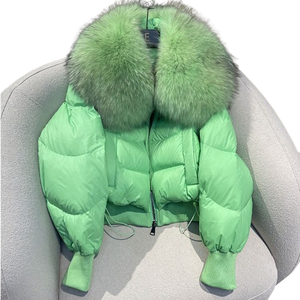 Veste matelassée slim pour homme, de haute qualité, respirante, à séchage rapide, col montant, logo frontal, pour les activités de plein air par temps froid - Product Image 4