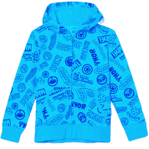 เสื้อกันหนาวมีฮู้ดสำหรับเด็กผ้าคอตตอนผสมผ้าโพลีผสมผ้าหนาสีดำเทคนิคการทอพิมพ์โลโก้ - Product Image 2