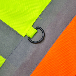 Gilet de sécurité vert réfléchissant gilet de travail en polyester haute visibilité pour unisexe pour la sécurité de la construction vêtements de sécurité pour le jardinage - Product Image 5