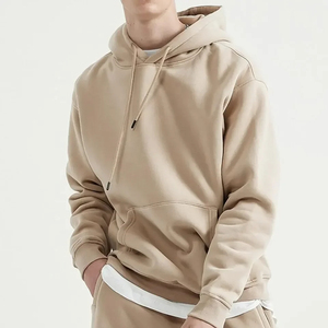 Sweat à capuche de course à pied pour hommes, ensemble de survêtements en coton de coupe unie avec logo personnalisé, Verruca - Product Image 1