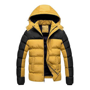 เสื้อโค้ทผ้าสักหลาดสำหรับผู้ชาย, เสื้อโค้ทผ้ากำมะหยี่บุนวมผ้าไนลอนกันน้ำสำหรับฤดูหนาว - Product Image 1