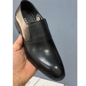 <b>Mens</b> Handmade Genuine Cowhide Leather <b>Shoes</b> <b>Breathable</b> Light Weight Anti-Slip Lace-up Soft Cushioning Flexible Comfortable Fit - Product Image 5