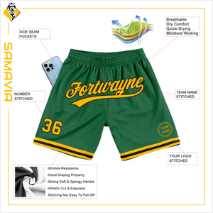 SAMAVIA Industry Short de football personnalisé Short de football d'entraînement à séchage rapide pour homme - Product Image 1