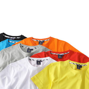 Venta al por mayor personalizado 100% algodón impresión hombres camiseta verano algodón personalizado Logo camiseta Color sólido cuello redondo Camiseta para hombres - Product Image 5