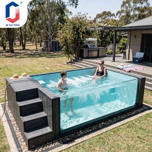 Container Swimming Pool Plug and <b>Play</b> Modular Hotel Resort with Pump Filter System Pool - Product Image 6