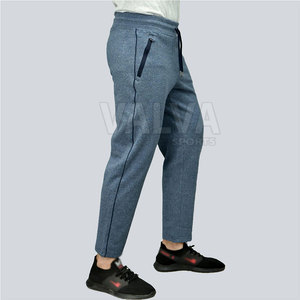 กางเกงผ้าใบเอวสูงระบายอากาศใส่สบายสำหรับผู้ชายไซส์ใหญ่พิเศษน้ำหนักเบาสไตล์สปอร์ตลำลองกันลมผลิตจากผ้าฝ้ายใหม่ - Product Image 6