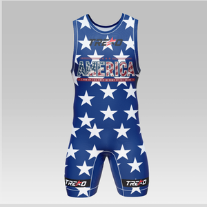 <b>Men</b> MMA Wrestling <b>Singlet</b> Wholesale Custom Breathable Stretch Performance Suit Wrestling <b>Singlet</b> For <b>Men</b> Compression Suit - Product Image 4