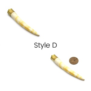 Colliers pendentifs en os élégants et élégants, parfaits pour toutes les occasions, conçus pour les personnes et les collectionneurs avant-gardistes - Product Image 4