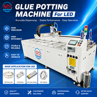 Máquina Inteligente Totalmente Automática de Dos Partes para Encolado de Resina Epoxi de Silicona AB y Pegamento de PU para Componentes de Iluminación LED