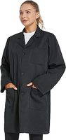 Blouse d'infirmière noire clinique dentaire chirurgicale gommages uniforme hôpital médical Costume vêtements de travail vétérinaires blouse de laboratoire médical unisexe